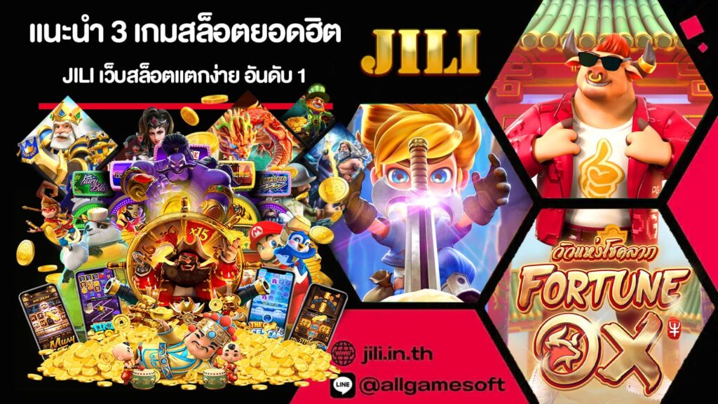 แนะนำ 3 เกมสล็อตยอดฮิต