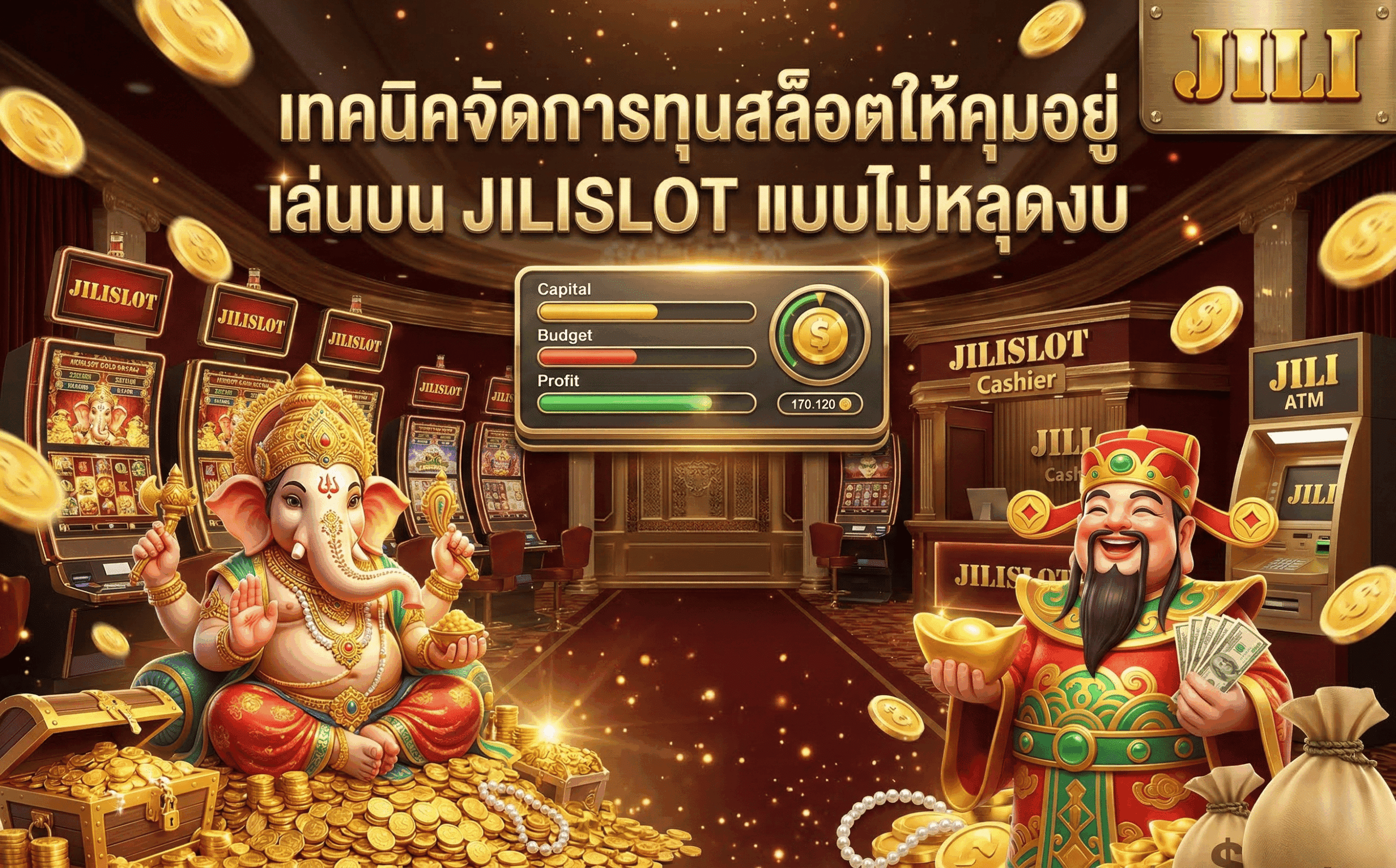 เทคนิคจัดการทุนสล็อต